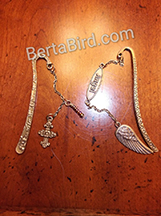 angel and cross bookmarks