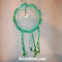 green tree dream catcher