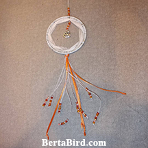 pumpkin dream catcher