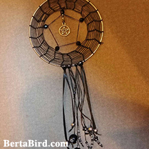 spider web dream catcher